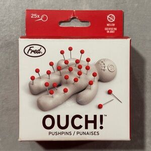 Genuine Fred 5216932 Ouch Voodoo Pin Holder New in Box